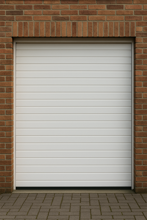 Stylish residential garage doorJust Garage Door Repair
